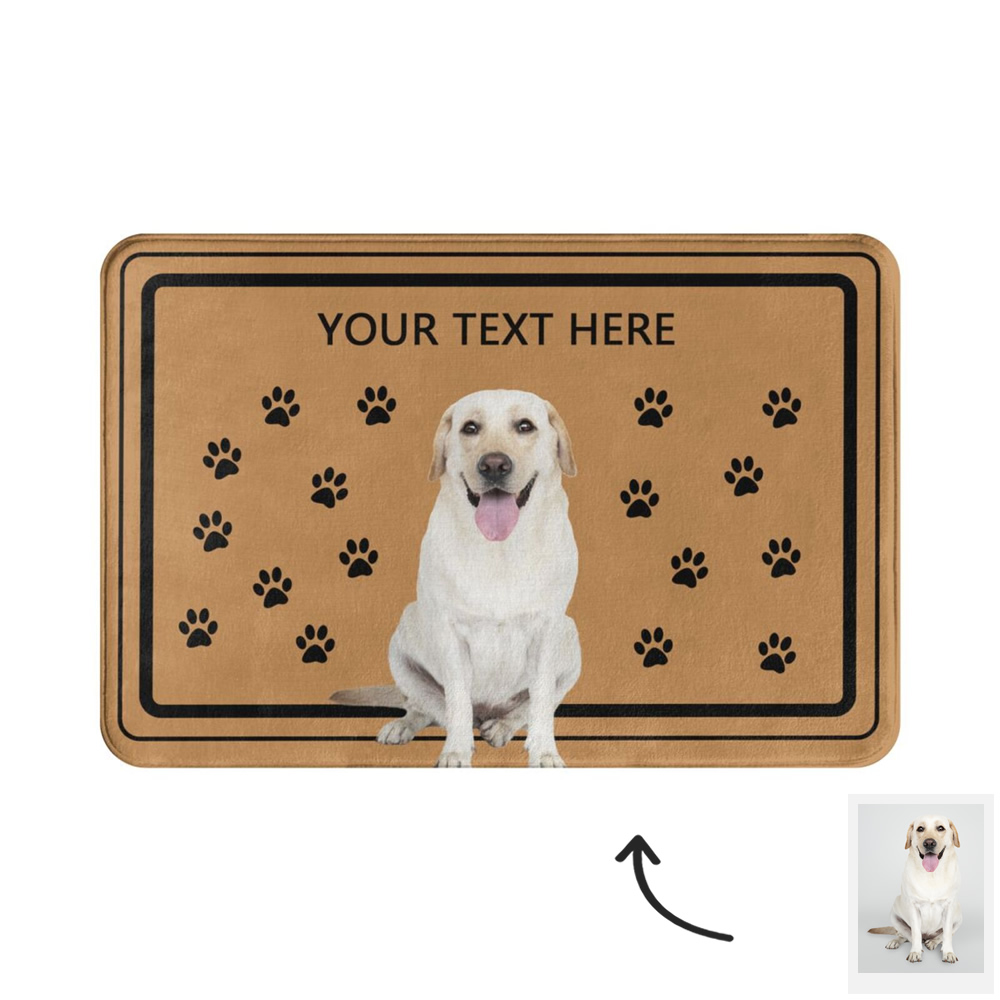 Personalized Dog Welcome Doormat
