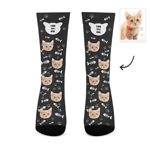 Custom Cat Socks